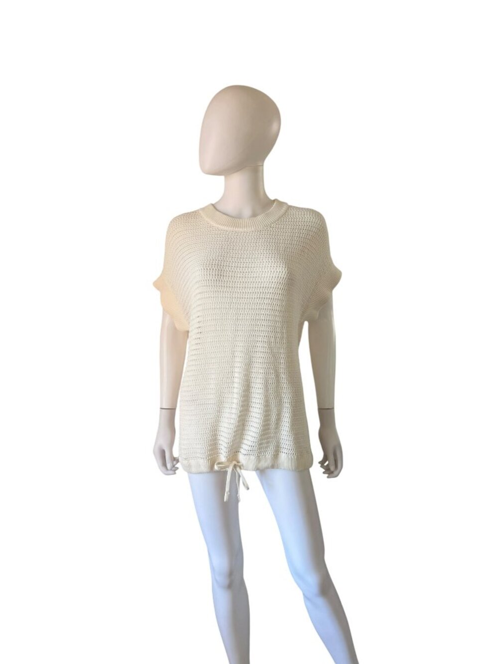 Varley Corvallis Knit Sweater Cream Large